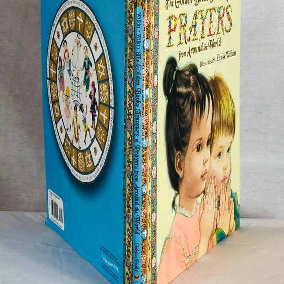 Golden Book "Treasury of Prayers from Around the W - Picture 2 of 7